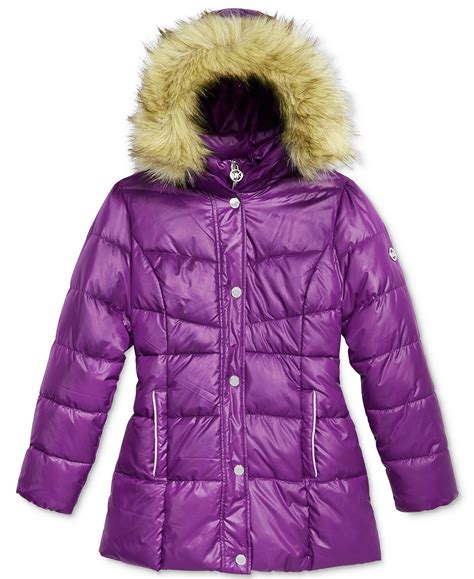 michael kors girls sport coats|michael kors girls winter coats.